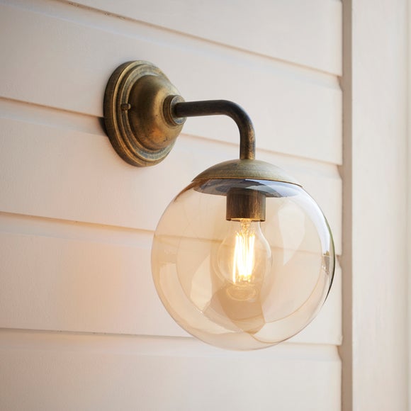 Churchgate Staten Industrial Bathroom Wall Light - image 1