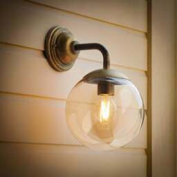 Churchgate Staten Industrial Bathroom Wall Light - thumbnail 2