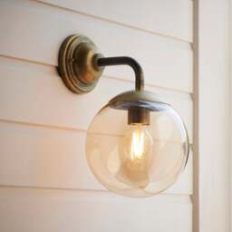 Churchgate Staten Industrial Bathroom Wall Light - thumbnail 1