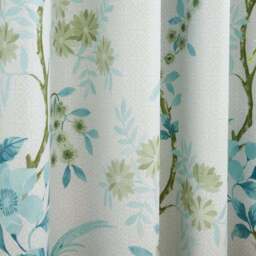 Ditsy Bird Polycotton Blackout Eyelet Curtains - thumbnail 3