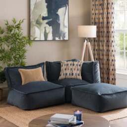 Orson Corner Bean Bag Chair - thumbnail 3