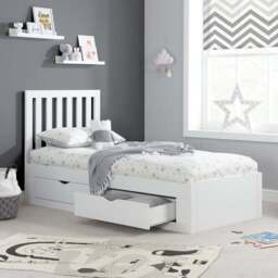 Appleby Children's Bed, White - thumbnail 2