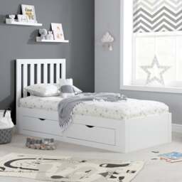 Appleby Children's Bed, White - thumbnail 1