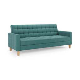 Harlow Flatweave Storage Double Sofa Bed - thumbnail 5