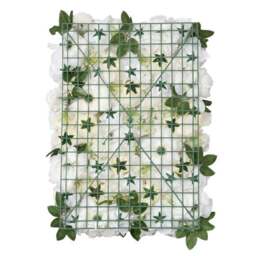 Set of 2 Artificial Premium Mixed Flower Wall Panels - thumbnail 4