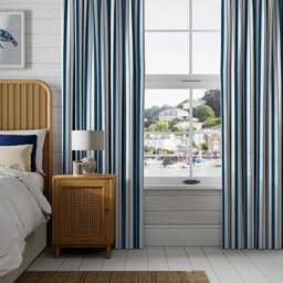 Coastal Seaton Stripe Made to Measure Curtains - thumbnail 2