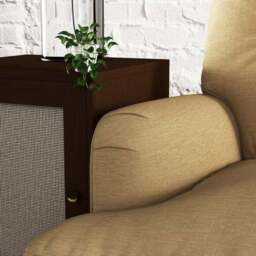 Martha 2 Seater Double Sofa Bed, Slub Faux Linen - thumbnail 6