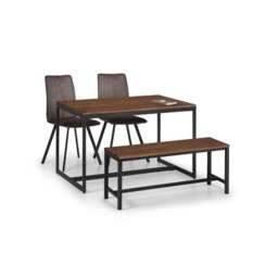 Tribeca 4 Seater Rectangular Dining Table - thumbnail 3