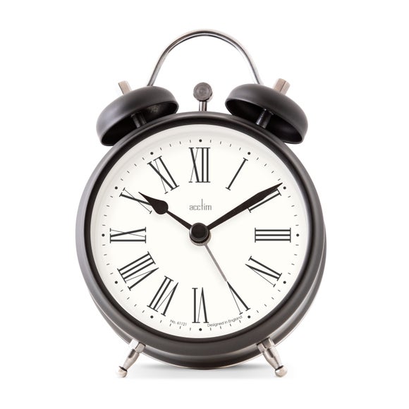 Acctim Shefford Roman Small Alarm Clock - image 1