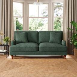 Beatrice II Blended Chenille 3 Seater Sofa - thumbnail 1