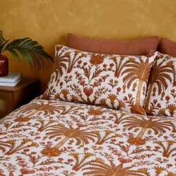 Palma Tropics 100% Cotton Duvet Cover and Pillowcase Set - thumbnail 2