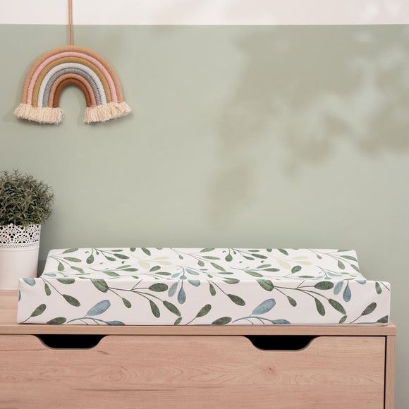 Clair de Lune Olive Anti Roll Wedge Changing Mat - image 1