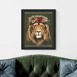 Artko Crowned Emperor by Sophie Kilpatrick Framed Print - thumbnail 1