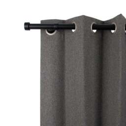 Trinity Room Darkening Extendable Metal Eyelet Curtain Pole - thumbnail 4