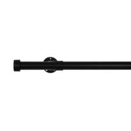 Trinity Room Darkening Extendable Metal Eyelet Curtain Pole - thumbnail 3