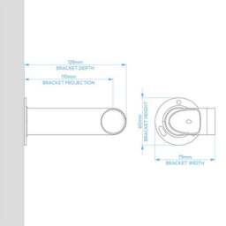 Trinity Room Darkening Extendable Metal Eyelet Curtain Pole - thumbnail 6