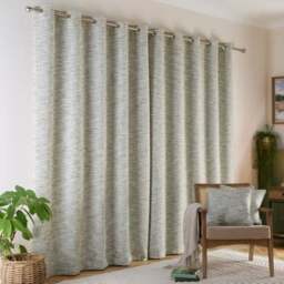 Churchgate Stathern Eyelet Curtains - thumbnail 4