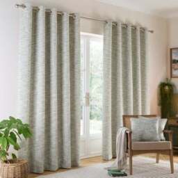 Churchgate Stathern Eyelet Curtains - thumbnail 2