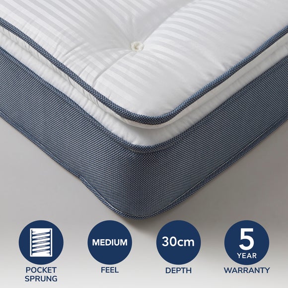 Commercial Collection Crib 5 1000 Pocket Pillow Top Mattress - image 1
