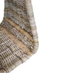 Natural Rattan Tall Log Storage Basket - thumbnail 4
