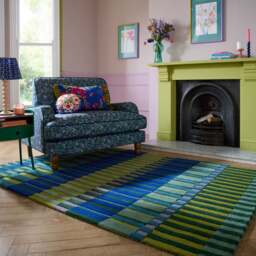 Sophie Robinson Joyful Stripe Wool Rug - thumbnail 1