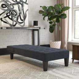 Adalynn Linen Chaise Lounge - thumbnail 2
