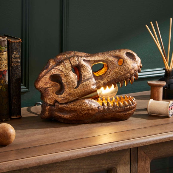Tyrannosaurus Skull Table Lamp - image 1