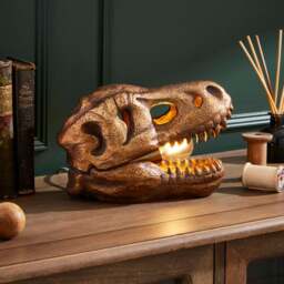 Tyrannosaurus Skull Table Lamp - thumbnail 1