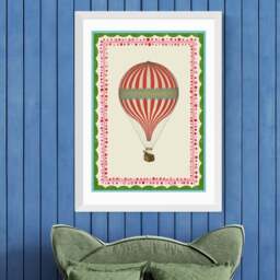 East End Prints Carnival Hot Air Balloon Print - thumbnail 1