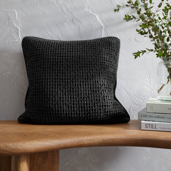 Smart Waffle Square Cushion Cover - image 1