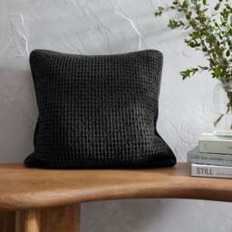 Smart Waffle Square Cushion Cover - thumbnail 1