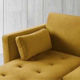 Selma Velvet Corner Double Sofa Bed - thumbnail 5