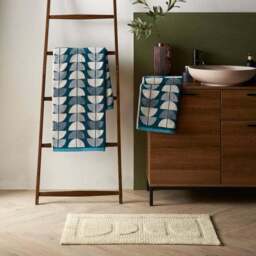 Lunar Geo Cotton Bath Mat - thumbnail 4