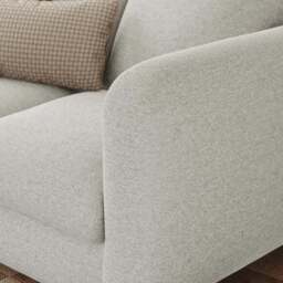 Luca Soft Chenille 3 Seater Sofa - thumbnail 5
