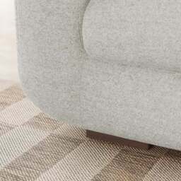 Luca Soft Chenille 3 Seater Sofa - thumbnail 4