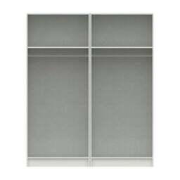 Ethan 4 Door Wardrobe, Mirrored - thumbnail 4