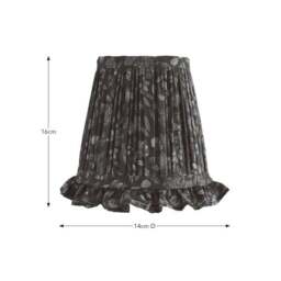Ditsy Floral Easy Fit Ruffle Lamp Shade - thumbnail 4