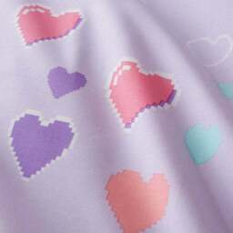 Pixel Hearts Duvet Cover & Pillowcase Set - thumbnail 5