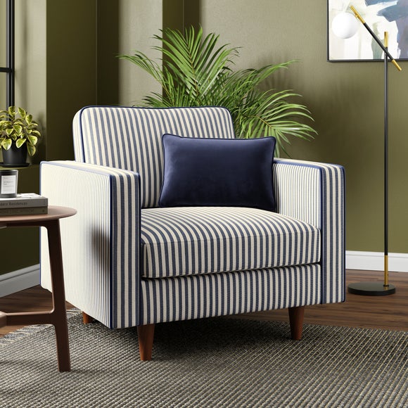 Zoe Linford Stripe Armchair - image 1