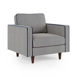 Zoe Linford Stripe Armchair - thumbnail 6