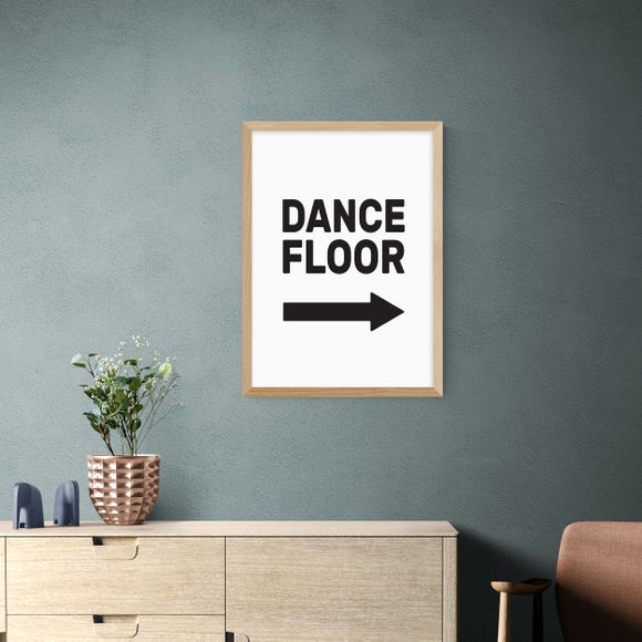 East End Prints Dancefloor Framed Print - image 1