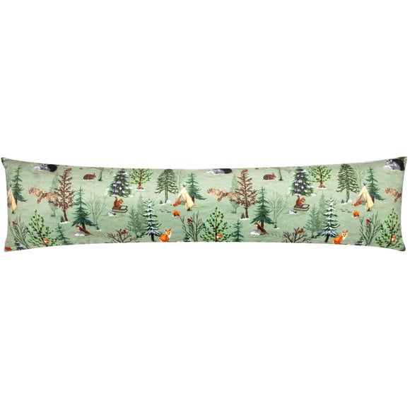 Lodge Wood Green Draught Excluder - image 1