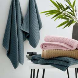 Waffle Cotton Towel - thumbnail 2