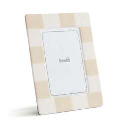 Striped Ceramic Photo Frame - thumbnail 2