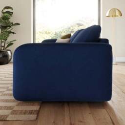 Luca Matte Soft Velvet 4 Seater Sofa - thumbnail 2