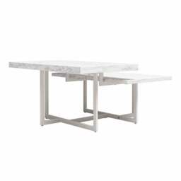 Brielle Coffee Table, Faux Marble - thumbnail 5