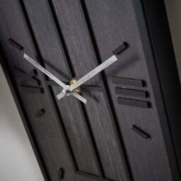 Fulton Industrial Rectangular Wall Clock - thumbnail 2