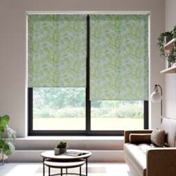 Tropical Maui Sheer Fire Retardant Made to Measure Roller Blind - thumbnail 1