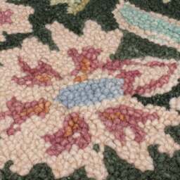 Annalise Mid Century Floral Wool Rug - thumbnail 2