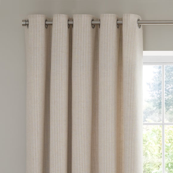 Tiny Stripe Eyelet Curtains - image 1